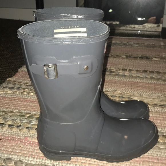 Short Gray Hunter Boots - Picture 2 of 3